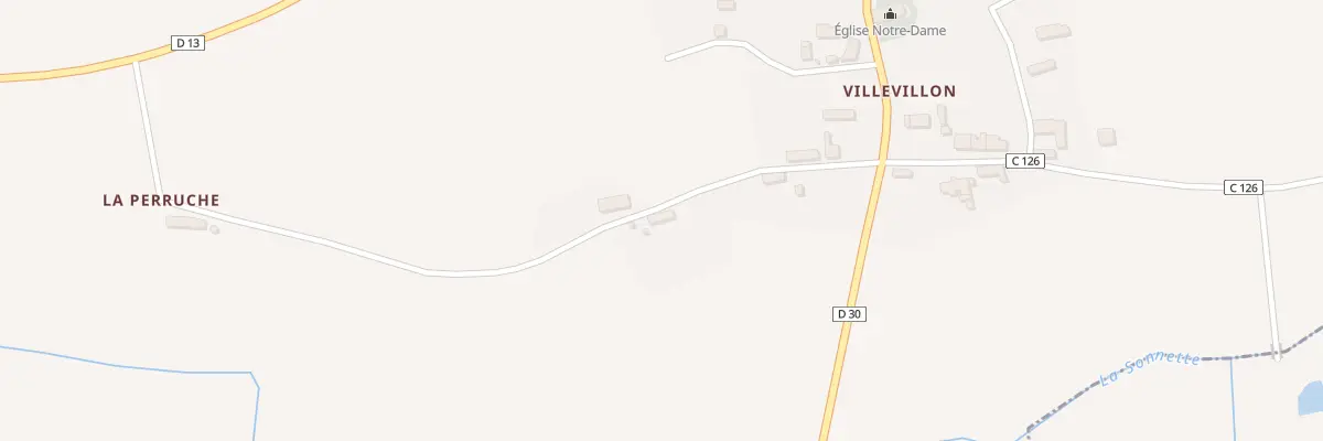 Plan du 12 Villevillon aux Autels-Villevillon