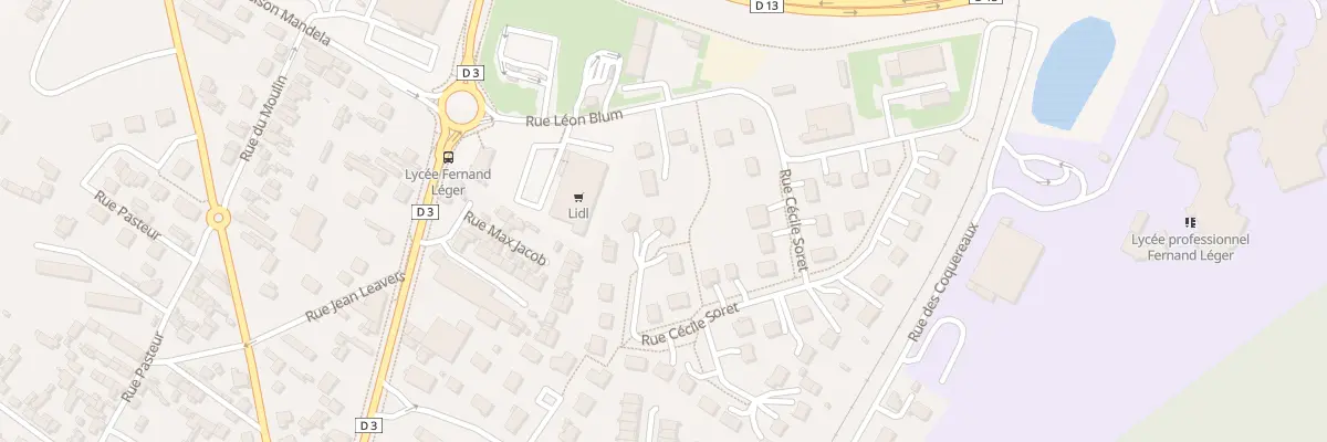 Plan du 18 Rue Cécile Soret à Grand-Couronne