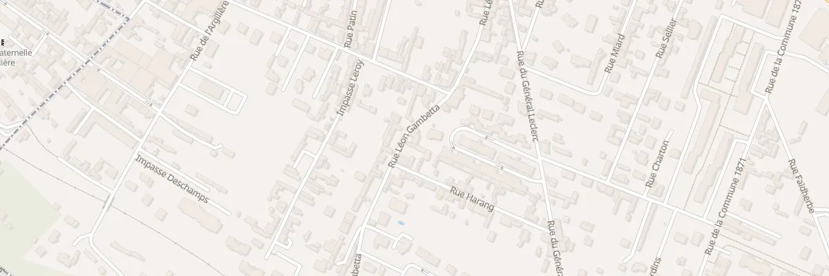 Plan du 55 Rue Léon Gambetta à Caudebec-lès-Elbeuf