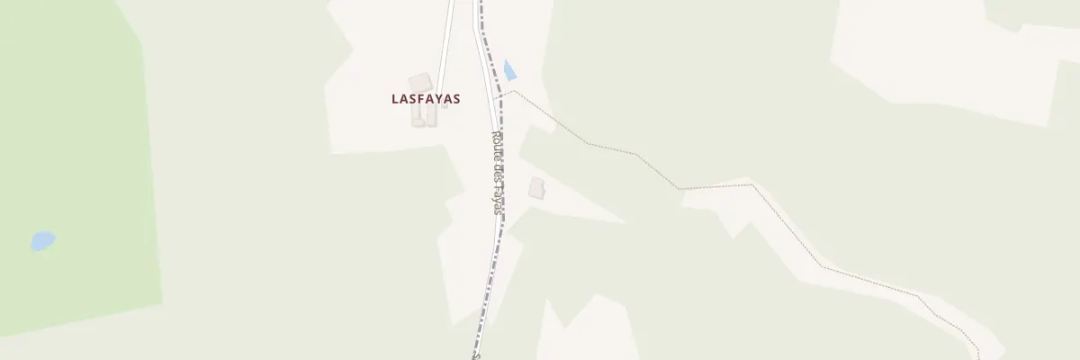 Plan du 124 Las Fayas à Sainte-Eulalie-d’Ans