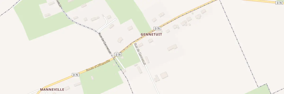 Plan du 19 Rue du Chateau à Colmesnil-Manneville