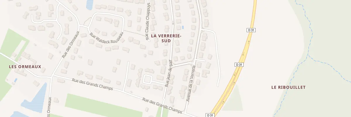 Plan du 19 Rue Jean de Baïf à Amboise