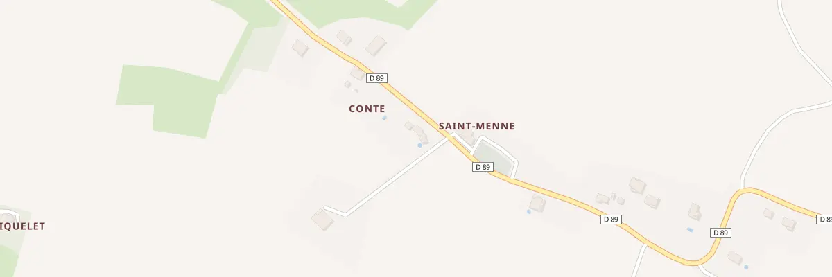 Plan du 9001 Saint Menne à Brignemont