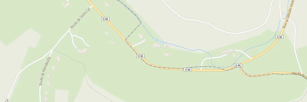 Plan du 298 Rte de St Germain de Pasquier à Saint-Cyr-la-Campagne