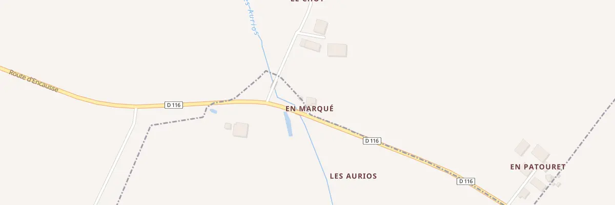 Plan du 5052 A en Marque à Ardizas