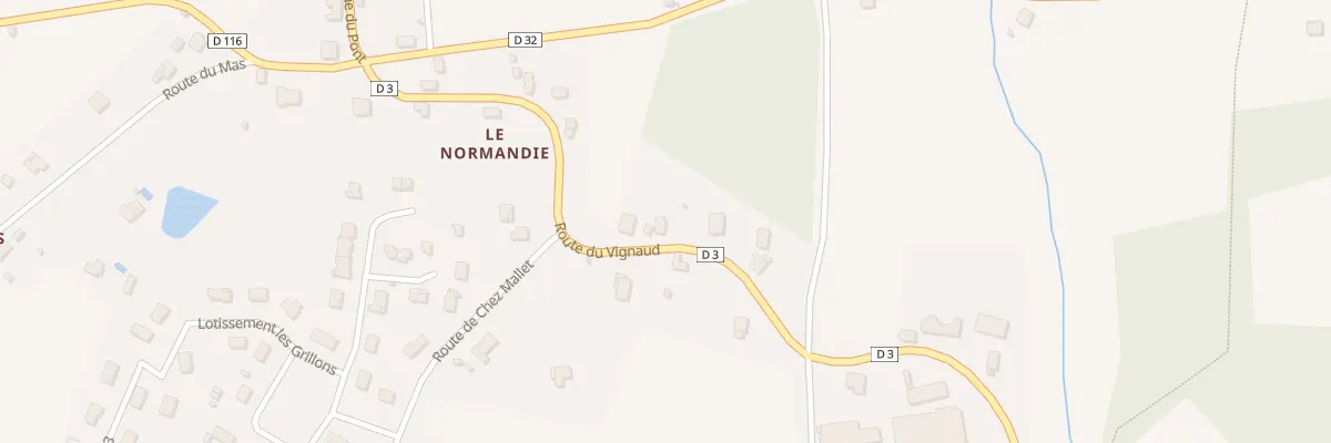 Plan du 13 Rte du Vignaud à Saint-Victurnien