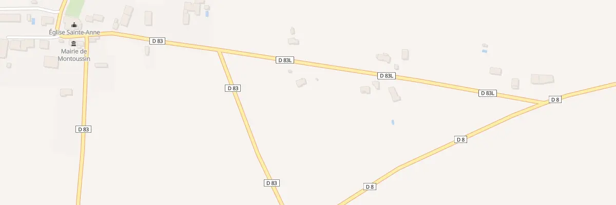 Plan du 5001F Laouque à Montoussin
