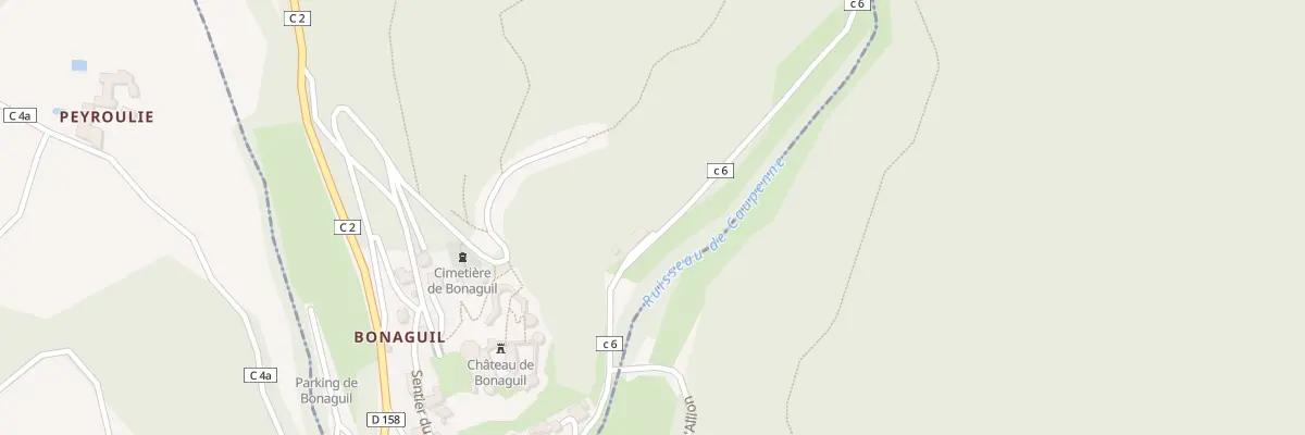 Plan du 331 Rte d’Aillon à Saint-Front-sur-Lémance
