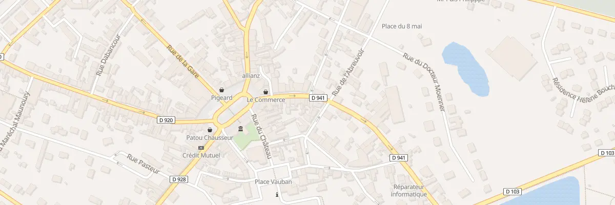 Plan du 14C Rue de Chateaudun à La Loupe