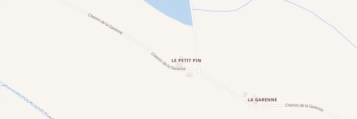Plan du 5180 Petit-Pin à Sérignac
