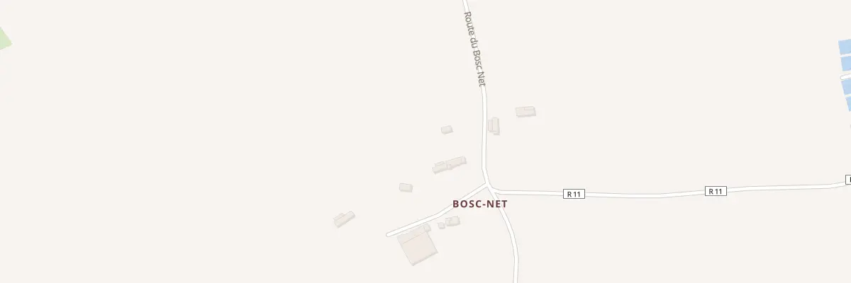 Plan du 790 Rte du Bosc Net à Sierville