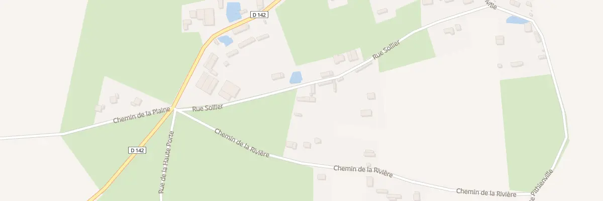Plan du 8 Rue Sollier à Bernienville