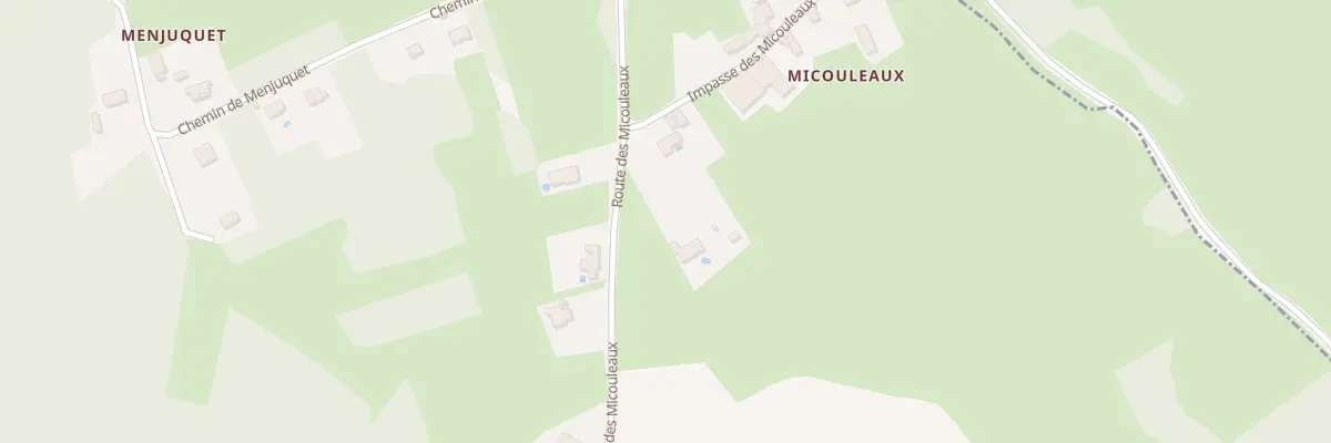Plan du 700 Rte des Micouleaux à Sana