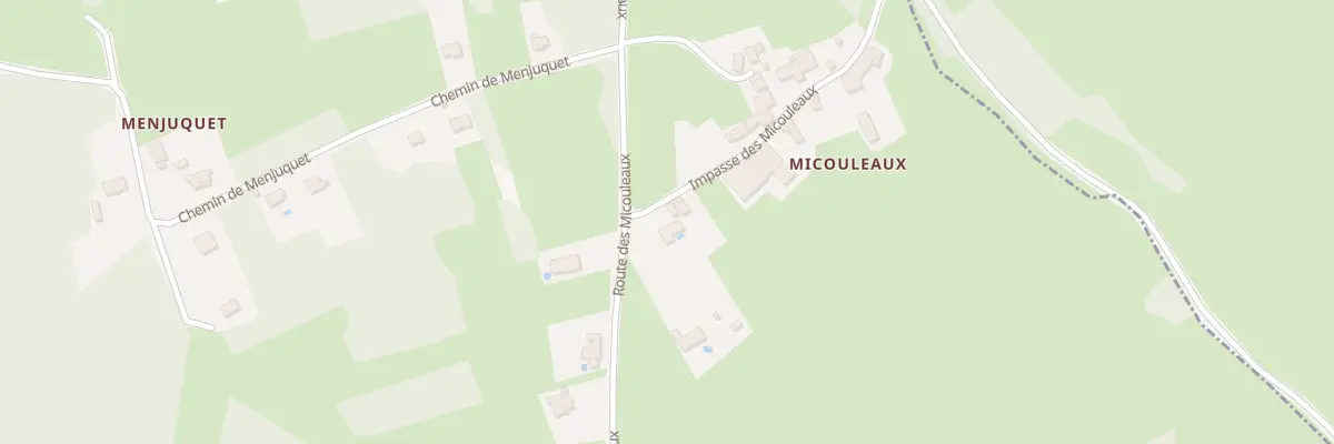 Plan du 6 Micouleaux à Sana