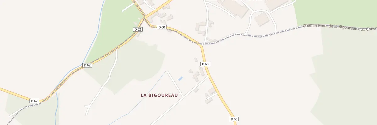Plan du 11 La Bigoureau à Pouligny-Saint-Pierre