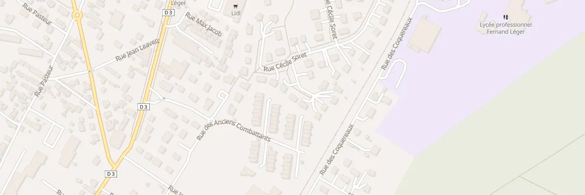 Plan du 36 Rue Cécile Soret à Grand-Couronne
