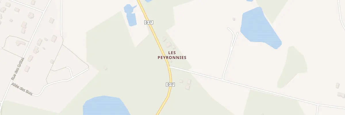 Plan du 5506 Les Peyronnies à Cognac-la-Forêt
