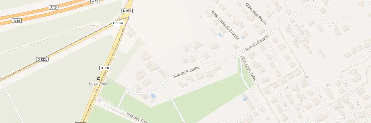 Plan du 9001 Rue du Paradis à Grand-Couronne