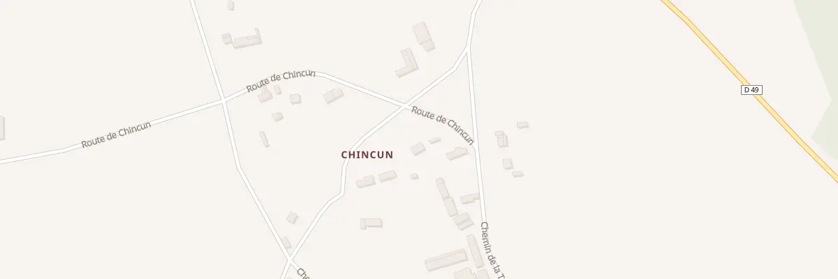 Plan du 13A Le Chincun à Sainte-Marie-d’Attez