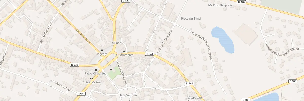 Plan du 11B Rue de Chateaudun à La Loupe
