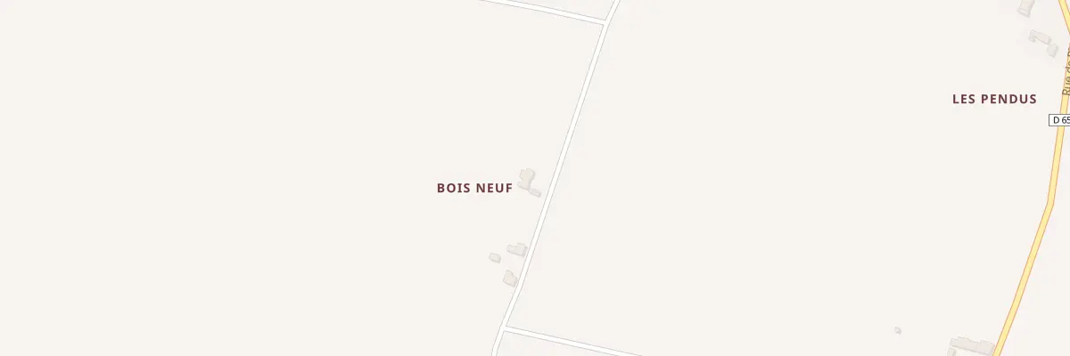 Plan du 334 Bois Neuf à Saint-Amand-Longpré