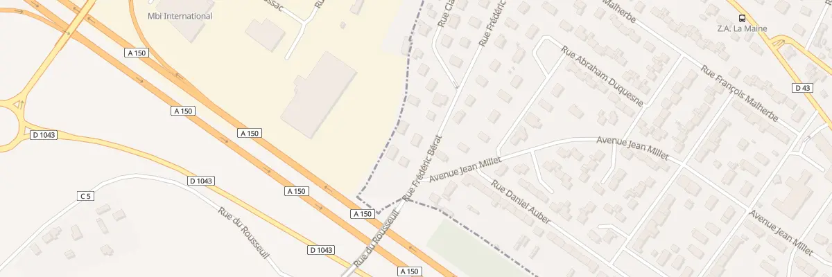 Plan du 26 Rue Frédéric Bérat à Maromme