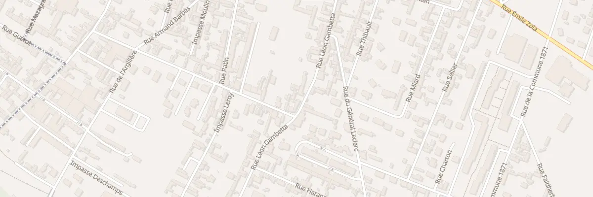 Plan du 44 Rue Léon Gambetta à Caudebec-lès-Elbeuf