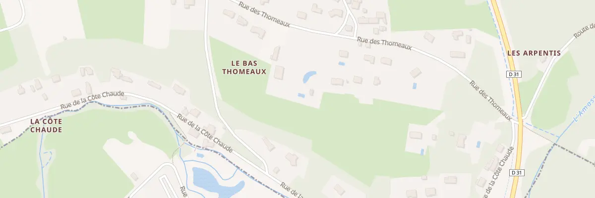 Plan du 5139 Le Bas Thomeaux à Saint-Règle