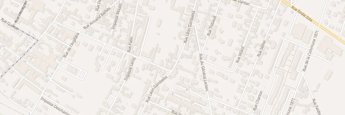 Plan du 42B Rue Léon Gambetta à Caudebec-lès-Elbeuf