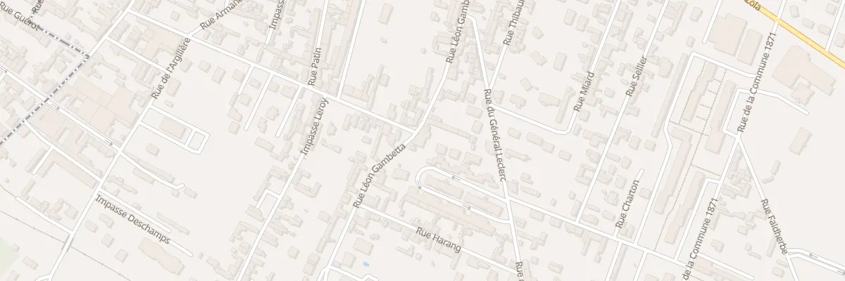 Plan du 174 Rue Léon Gambetta à Caudebec-lès-Elbeuf