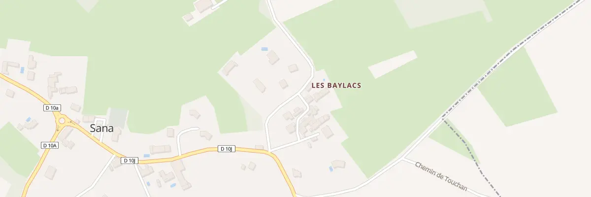 Plan du 130 Imp des Baylacs à Sana