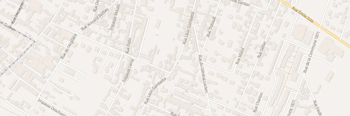 Plan du 42 Rue Léon Gambetta à Caudebec-lès-Elbeuf