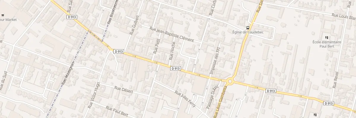 Plan du 170 Rue de la République à Caudebec-lès-Elbeuf