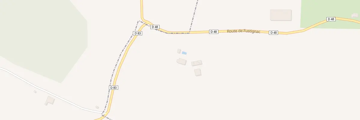 Plan du 4141 Rte de Fustignac au Fousseret