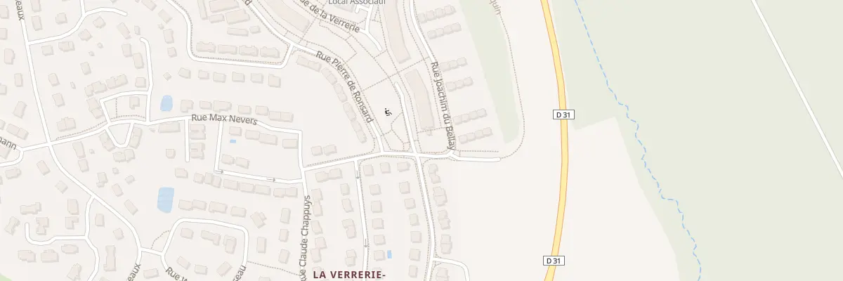 Plan du 12 Rue de la Verrerie à Amboise