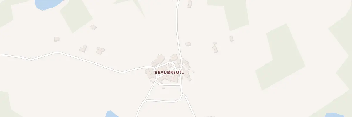 Plan du 12 Beaubreuil à Saint-Cyr