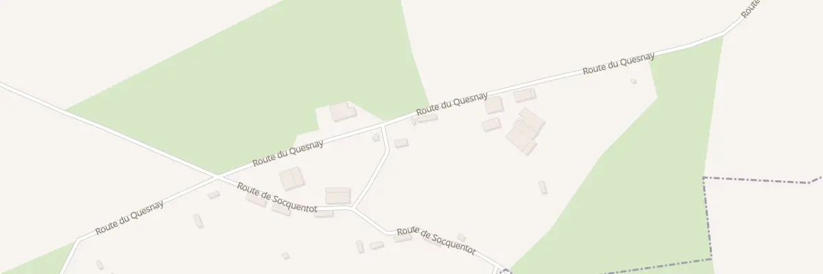 Plan du 8 Rte du Quesnay à Lamberville