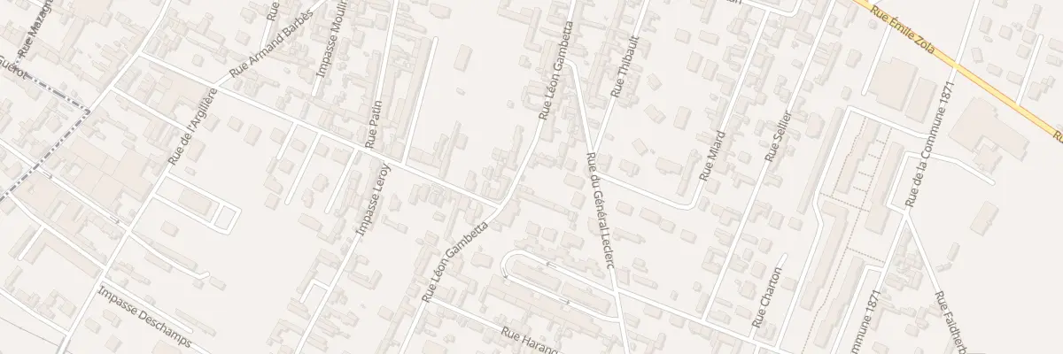 Plan du 49 Rue Léon Gambetta à Caudebec-lès-Elbeuf