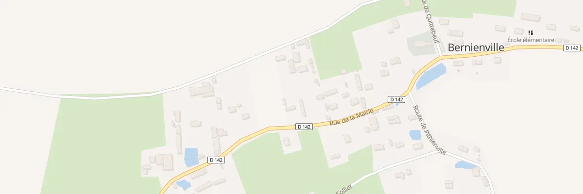 Plan du 15 Rue de la Mairie à Bernienville