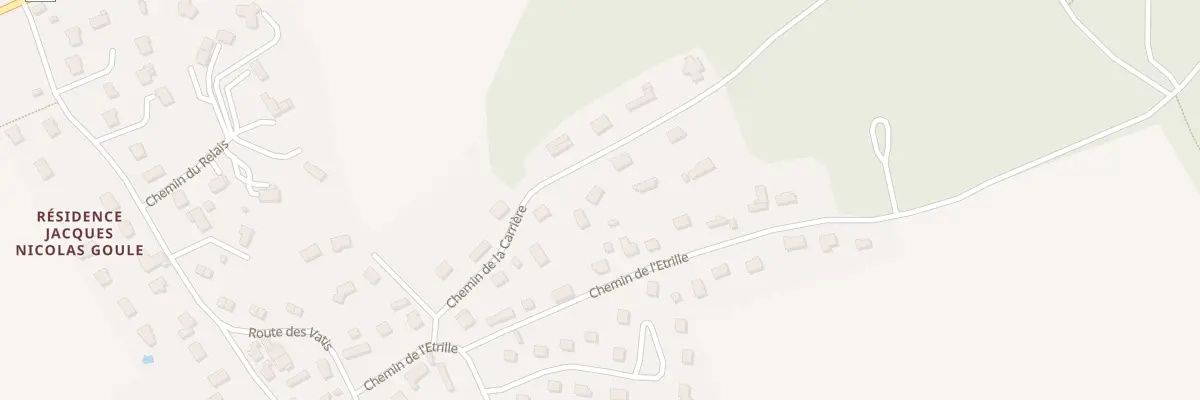 Plan du 8 Che de la Carrière à Saint-Jean-du-Cardonnay