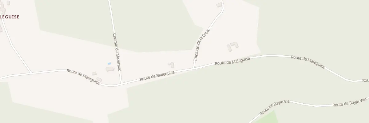 Plan du 216 La Borderie à Lavaur
