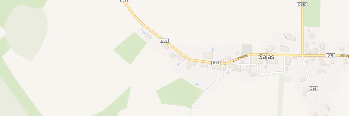 Plan du 344 Le Village Sud à Sajas
