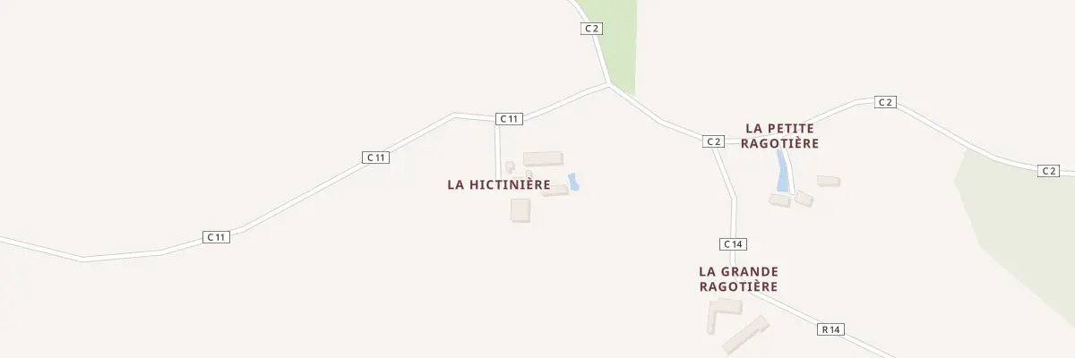 Plan du 57 La Hictiere à Moulhard