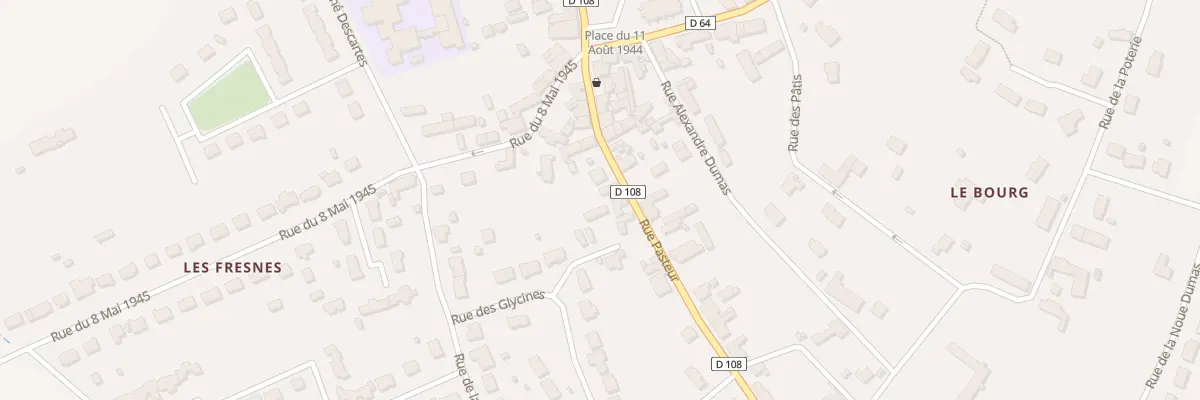 Plan du 15 Rue Pasteur à Saint-Amand-Longpré