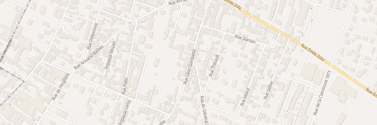 Plan du 30 Rue Léon Gambetta à Caudebec-lès-Elbeuf