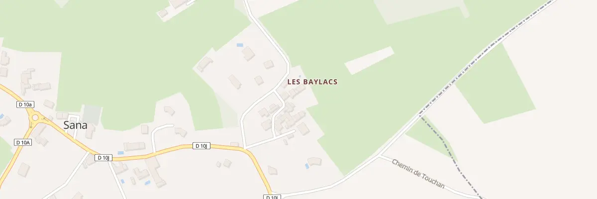 Plan du 120 Imp des Baylacs à Sana