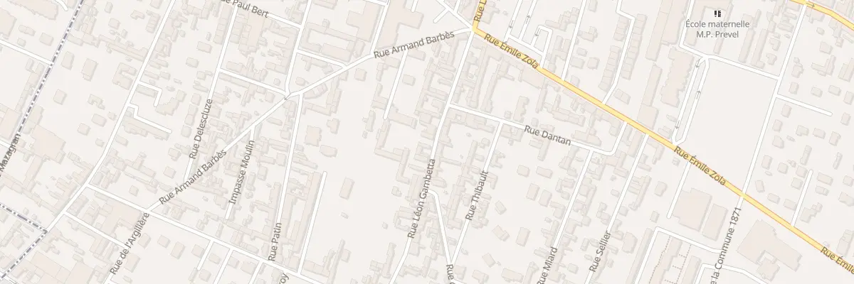 Plan du 26 Rue Léon Gambetta à Caudebec-lès-Elbeuf