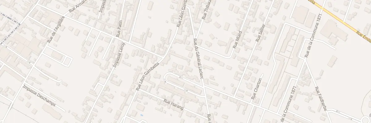 Plan du 51A Rue Léon Gambetta à Caudebec-lès-Elbeuf