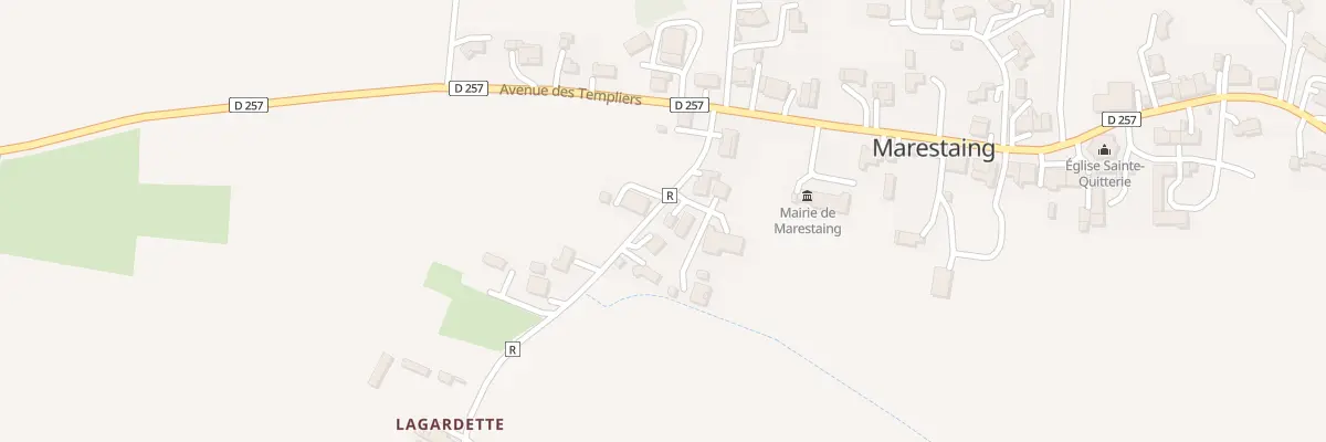 Plan du 81 Che de Lasgraves à Marestaing