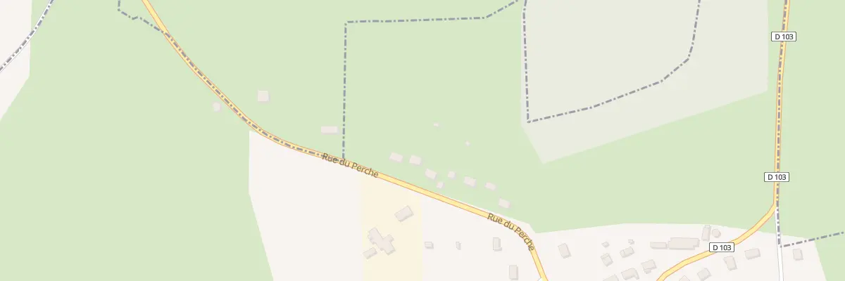 Plan du 344 Rue du Perche à Montlandon